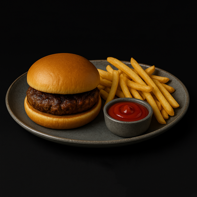 KID's Burger Combo.