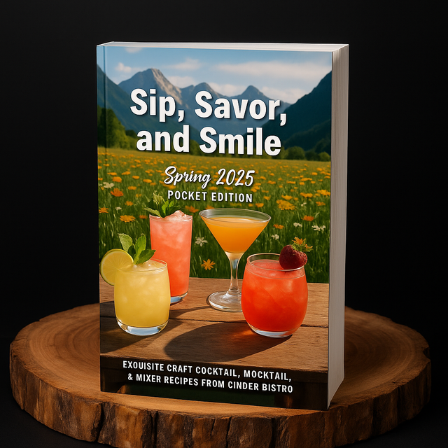 Sip, Savor, & Smile Paperback.