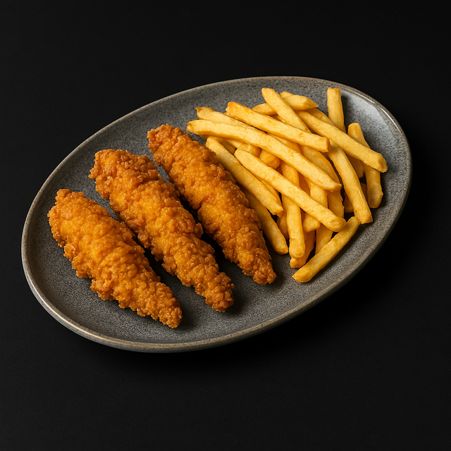 KID's Chicken Tenders Combo.